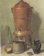 Jean Baptiste Simeon Chardin The Copper Urn (mk05) France oil painting artist